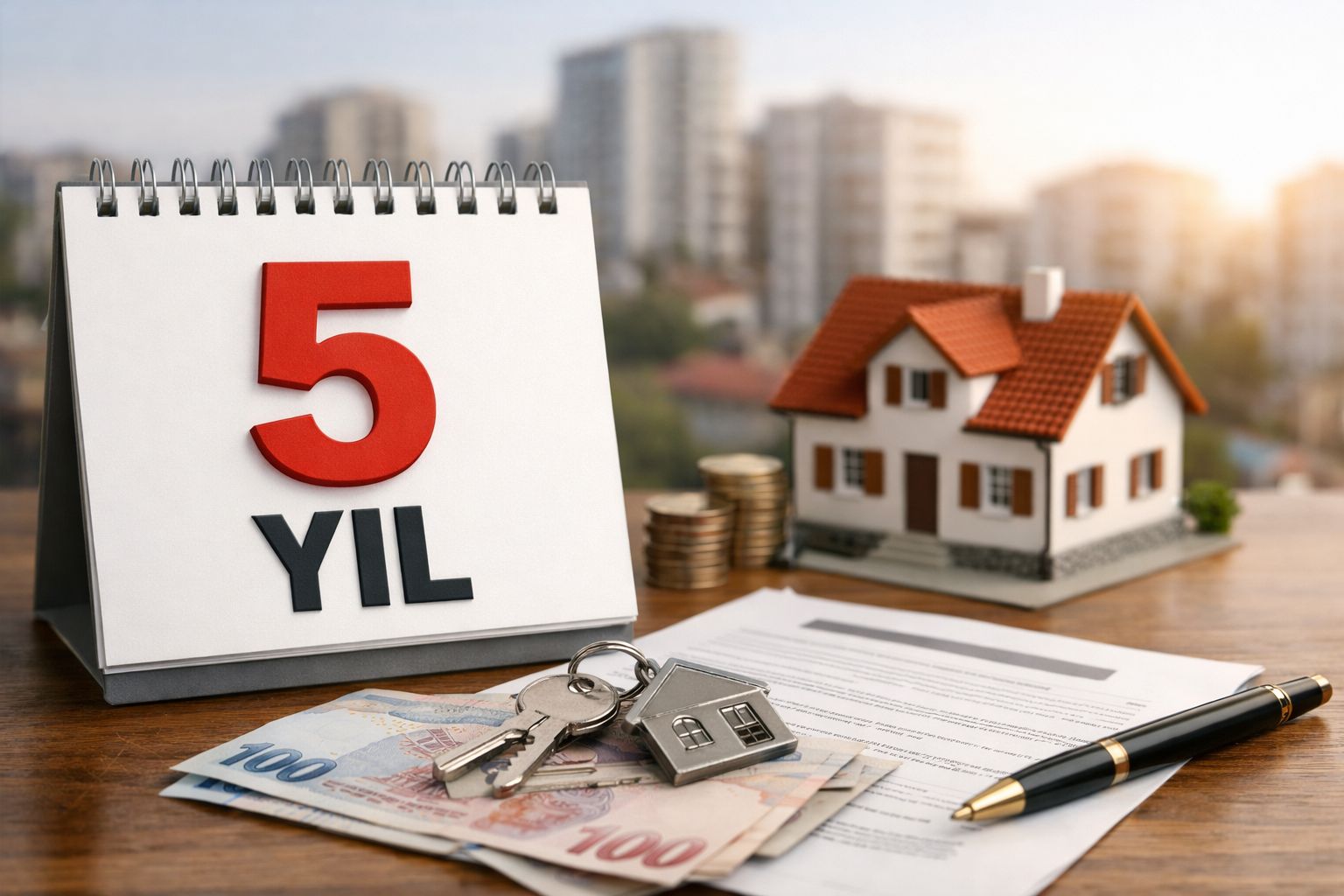 GAYRİMENKUL SATIŞINDA 5 YIL KURALI: BEYAN VERMEYİ UNUTMAYIN!